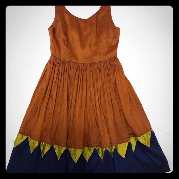 gorman silk dress